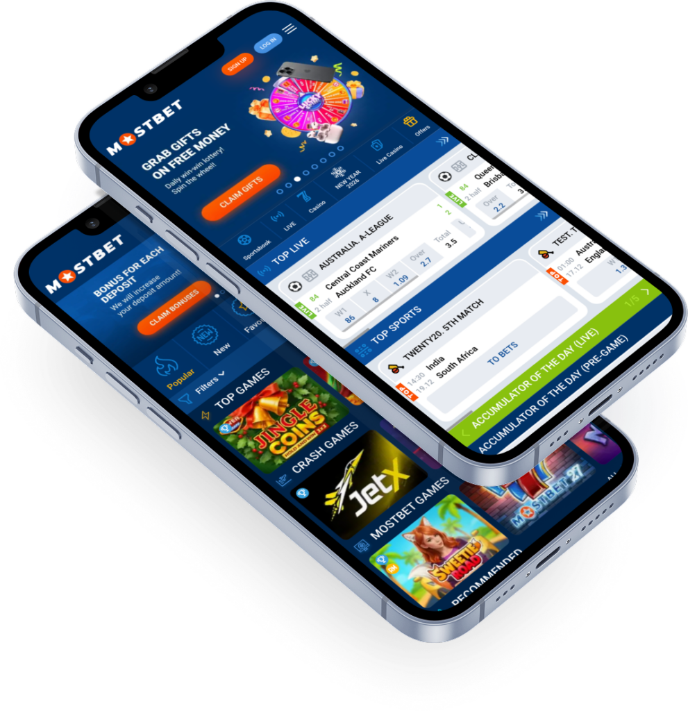 Download official Mostbet app Android iOS